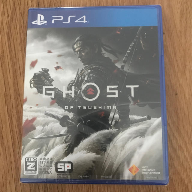 PlayStation4(プレイステーション4)の新品未開封　Ghost of Tsushima（ゴースト・オブ・ツシマ） PS4 エンタメ/ホビーのゲームソフト/ゲーム機本体(家庭用ゲームソフト)の商品写真