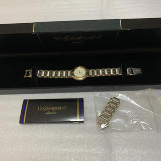 サンローラン(Saint Laurent)のイヴ・サンローラン　時計　ジャンク品　8月10日まで特別セール(腕時計)