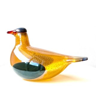 イッタラ(iittala)のGolden Dove 2001 アニュアルバード オイバ ・トイッカ イッタラ(置物)