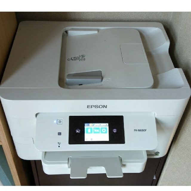 EPSON(エプソン)のエプソン ビジネスプリンター PX-M680F　FAX・スキャン《ジャンク品》 スマホ/家電/カメラのPC/タブレット(PC周辺機器)の商品写真