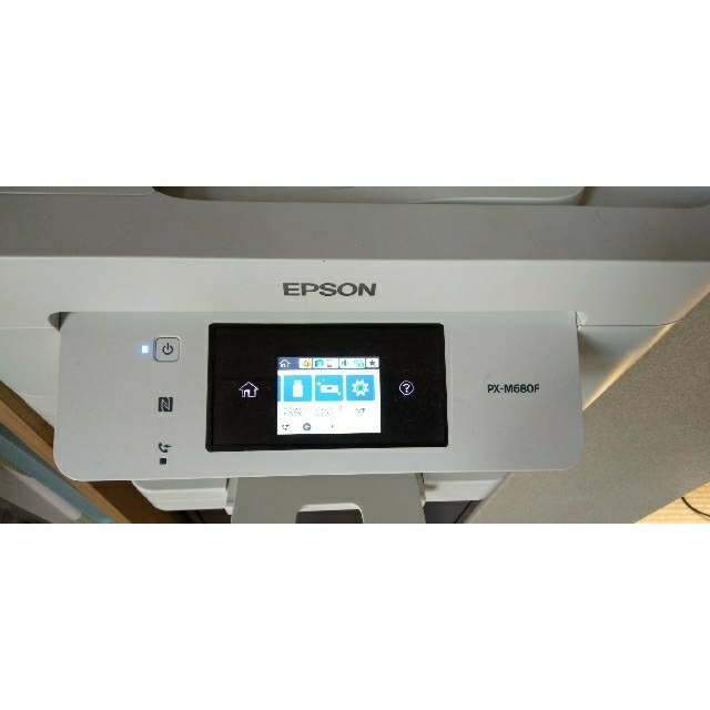 EPSON(エプソン)のエプソン ビジネスプリンター PX-M680F　FAX・スキャン《ジャンク品》 スマホ/家電/カメラのPC/タブレット(PC周辺機器)の商品写真