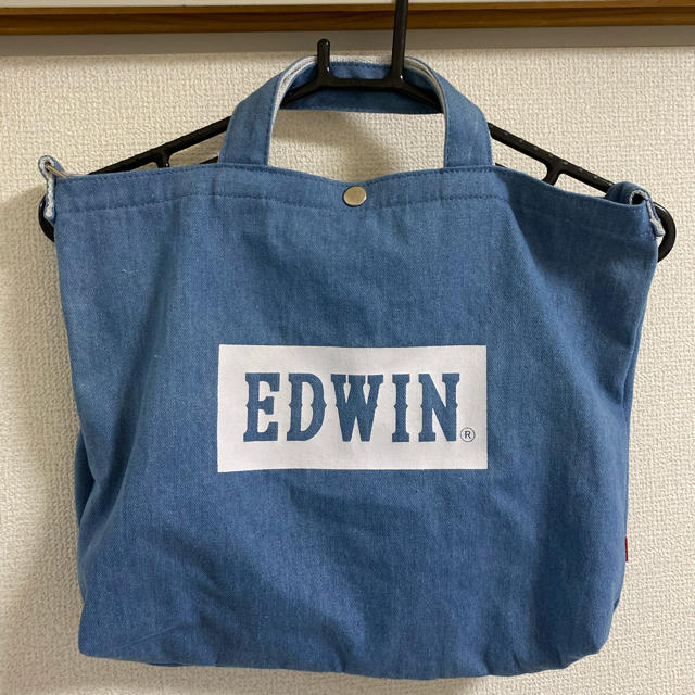EDWIN(エドウィン)の新品　 EDWIN  エドウィン　 2wayショルダートートバッグ　 デニム メンズのバッグ(ショルダーバッグ)の商品写真