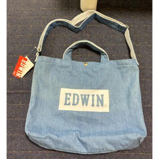 エドウィン(EDWIN)の新品　 EDWIN  エドウィン　 2wayショルダートートバッグ　 デニム(ショルダーバッグ)