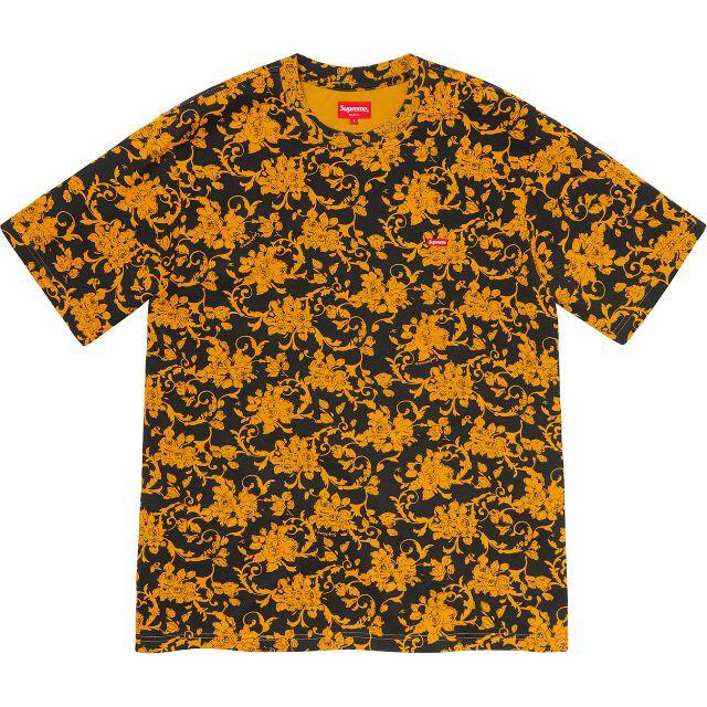 Small Box Tee Black Floral M フローラル TシャツM状態