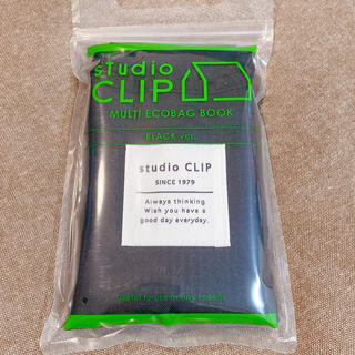 スタディオクリップ(STUDIO CLIP)の 新品　スタジオクリップ　エコバッグ　ブラック　スタディオクリップ(エコバッグ)