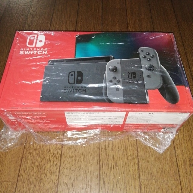 送料無料 Nintendo Switch ニンテンドースイッチ グレー新品未開封
