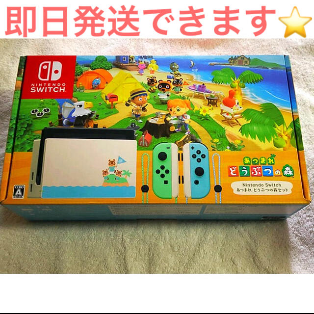 Nintendo switch あつまれどうぶつの森同梱版