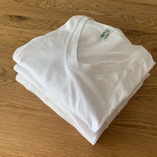 アメリカンアパレル(American Apparel)のアメリカンアパレル🌿白Tシャツ　3枚セット(Tシャツ/カットソー(半袖/袖なし))