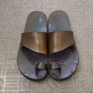 ビルケンシュトック(BIRKENSTOCK)のJUTTA NEUMANN ALICE レザーサンダル(サンダル)