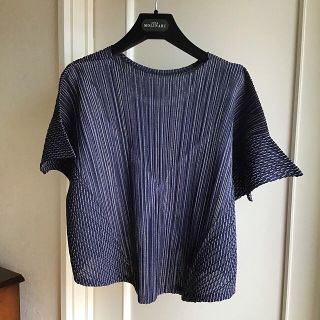 プリーツプリーズイッセイミヤケ(PLEATS PLEASE ISSEY MIYAKE)のイッセイミヤケプリーツプリーズ　綿混合トップス(カットソー(半袖/袖なし))