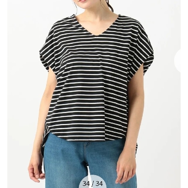 anyFAM(エニィファム)の新品 UVケア 接触冷感 TブラウスⅡ Tシャツ レディースのトップス(Tシャツ(半袖/袖なし))の商品写真