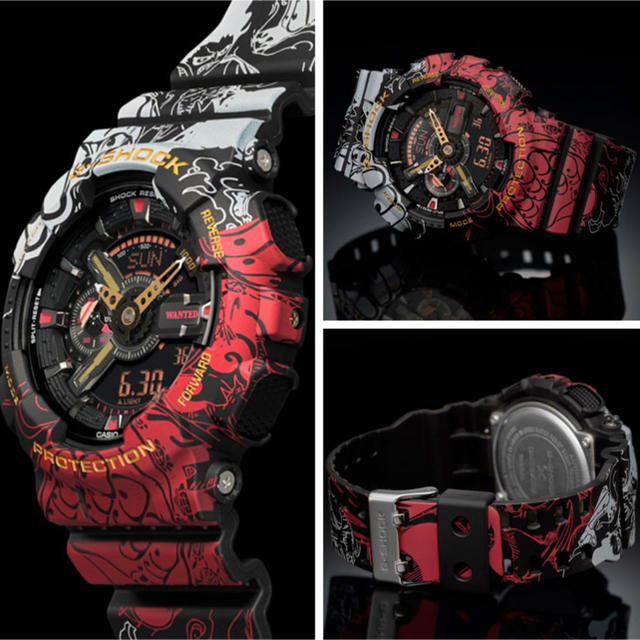 G-SHOCK Gショック ワンピース コラボモデル 腕時計時計