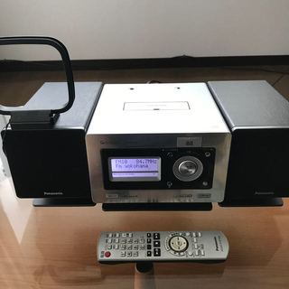 パナソニック(Panasonic)のパナソニック　ステレオコンポSA-NS570SD CD SDラジオ付き(スピーカー)