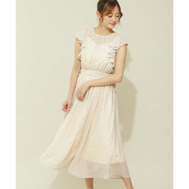 JILL by JILLSTUART(ジルバイジルスチュアート)のJILL by JILLSTUART ジルバイ ドット ワンピース レディースのワンピース(ひざ丈ワンピース)の商品写真