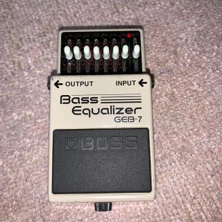 ボス(BOSS)のBOSS Bass Equalizer GEB-7(ベースエフェクター)