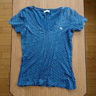 アバクロンビーアンドフィッチ(Abercrombie&Fitch)の☆アバクロ♪Ｖネック☆(Tシャツ(半袖/袖なし))
