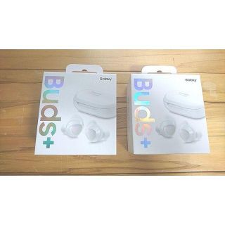 サムスン(SAMSUNG)のGalaxy Buds+ SM-R175NZWAXJP [ホワイト]　2個(ヘッドフォン/イヤフォン)