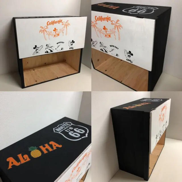 木製 横型 収納 棚 ウッドボックス 新品 未使用 お買い得!!★ 3