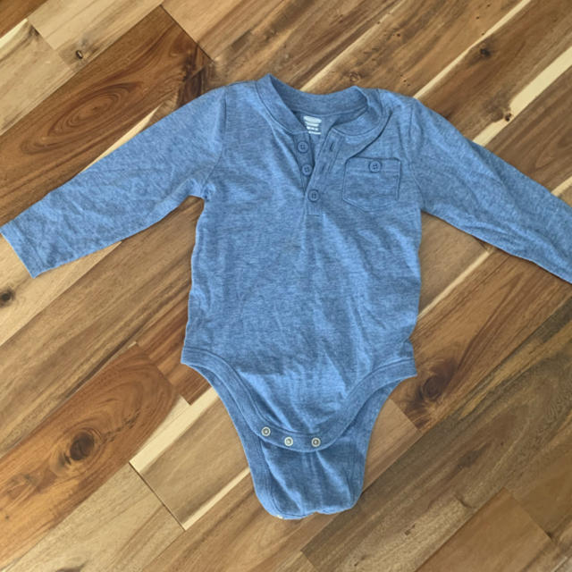 Old Navy(オールドネイビー)のOld navy 長袖ロンパース 18-24M キッズ/ベビー/マタニティのキッズ服男の子用(90cm~)(下着)の商品写真