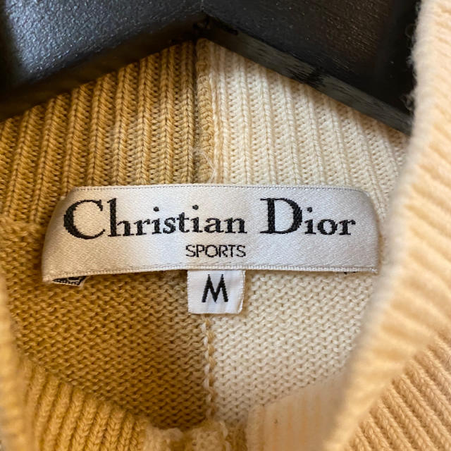 Christian Dior(クリスチャンディオール)のSullen購入 Dior バイカラーニット 購入金額約32000円 メンズのトップス(ニット/セーター)の商品写真