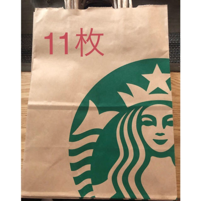 Starbucks Coffee(スターバックスコーヒー)のスターバックス　紙袋 レディースのバッグ(ショップ袋)の商品写真