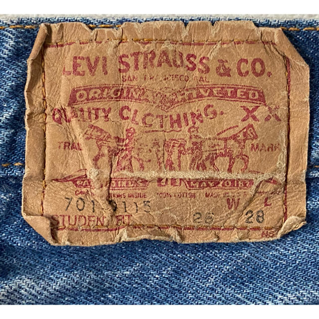 Levi's(リーバイス)のLEVI’S MADE IN USA 501 W25 Ｌ28 リーバイス レディースのパンツ(デニム/ジーンズ)の商品写真