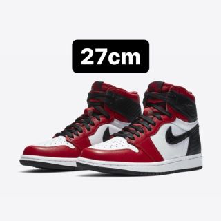 ナイキ(NIKE)のNIKE WMNS AIR JORDAN 1 HIGH OG Satin Red(スニーカー)