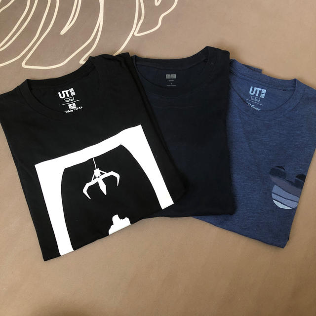UNIQLO(ユニクロ)のUNIQLO Tシャツ3枚セット（メンズ） メンズのトップス(Tシャツ/カットソー(半袖/袖なし))の商品写真