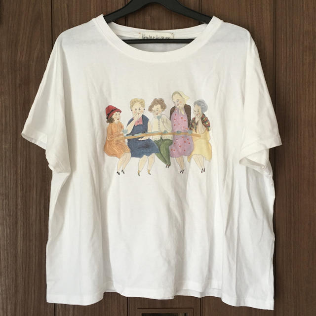 l'atelier du savon(アトリエドゥサボン)のアトリエドゥザボン　Tシャツ レディースのトップス(シャツ/ブラウス(半袖/袖なし))の商品写真