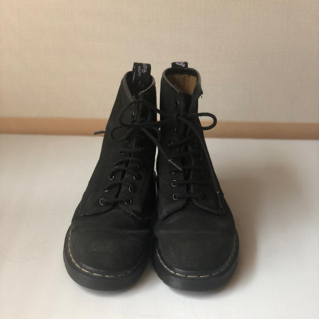 Dr.Martens(ドクターマーチン)のDr.Martens 1460 8EYE BOOT BLACK HI SUEDE レディースの靴/シューズ(ブーツ)の商品写真