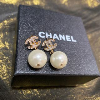 シャネル(CHANEL)のCHANEL シャネル ピアス イヤリング ノベルティー  ゴールド(ピアス)