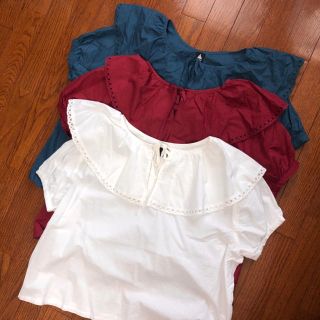 メルロー(merlot)のブラウス3点(シャツ/ブラウス(半袖/袖なし))