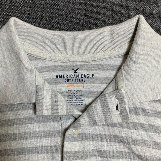 American Eagle(アメリカンイーグル)のAMERICAN EAGLE   メンズポロシャツ　XS メンズのトップス(ポロシャツ)の商品写真