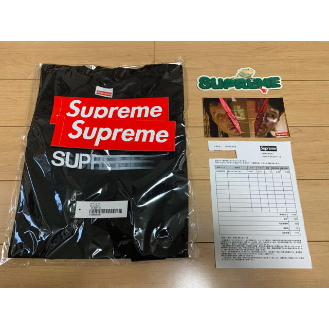 Supreme(シュプリーム)のSupreme Motion Logo Tee Black S メンズのトップス(Tシャツ/カットソー(半袖/袖なし))の商品写真