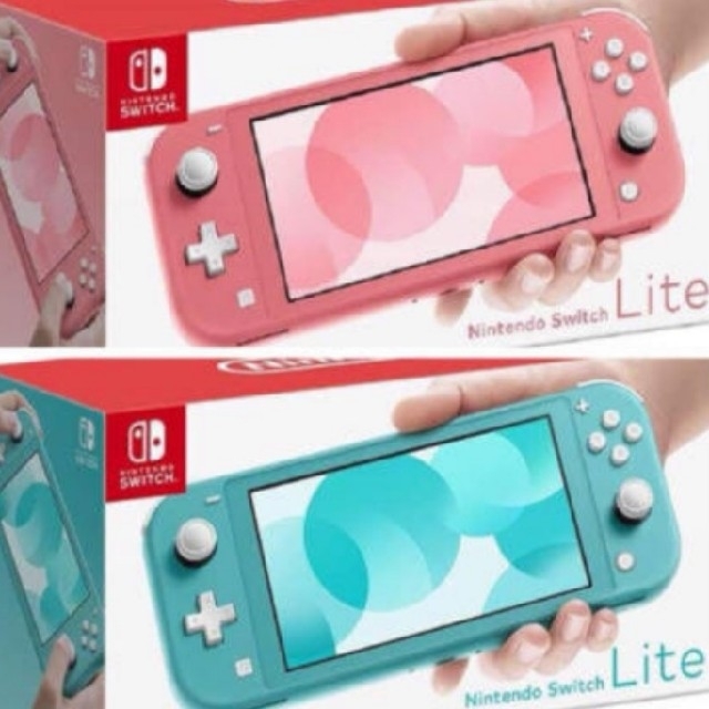 Nintendo Switch - ニンテンドースイッチ ライト 2色セット コーラルピンク