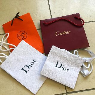 ディオール(Dior)のブランド　紙袋　リボン(ショップ袋)
