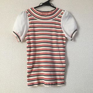 マジェスティックレゴン(MAJESTIC LEGON)のマジェ♡ハリヌキリブPO(Tシャツ(半袖/袖なし))