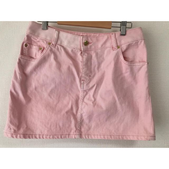 H&M(エイチアンドエム)のH&M ピンク　スカート レディースのスカート(ミニスカート)の商品写真