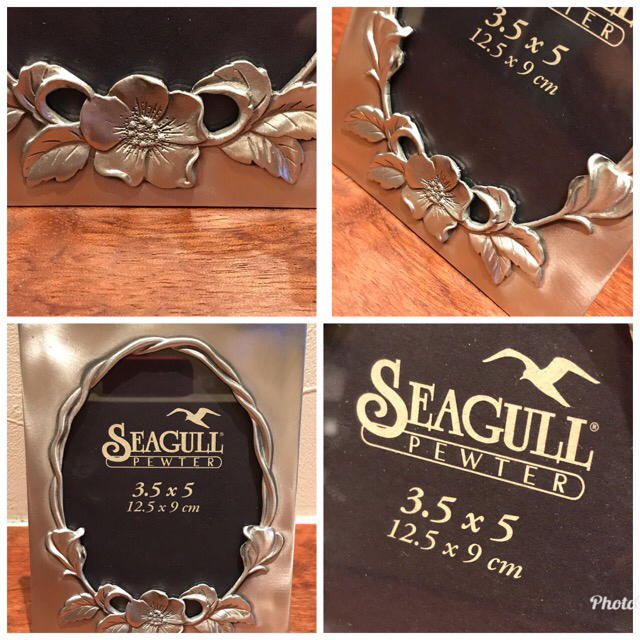 SEAGULL シーガル ピューター製 フォットフレーム 新品未使用品の通販