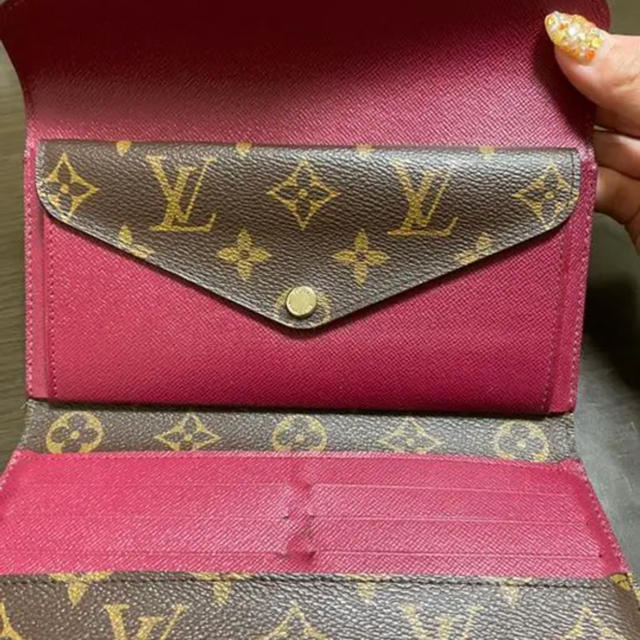 LOUIS VUITTON(ルイヴィトン)のルイ・ヴィトン　モノグラム ポルトフォイユ.マリールーロンフューシャ レディースのファッション小物(財布)の商品写真