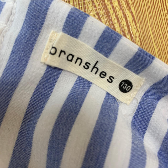 Branshes(ブランシェス)のブランシェス　サロペット　オールインワン　130cm キッズ/ベビー/マタニティのキッズ服女の子用(90cm~)(その他)の商品写真