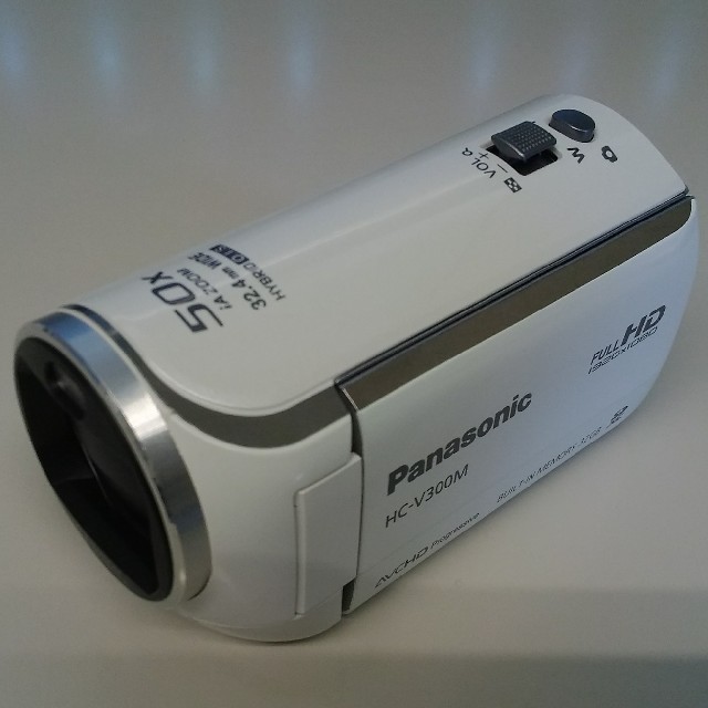 代引不可 Panasonic ビデオカメラ Hc V300m 予備バッテリ Sdカード 肌触りがいい