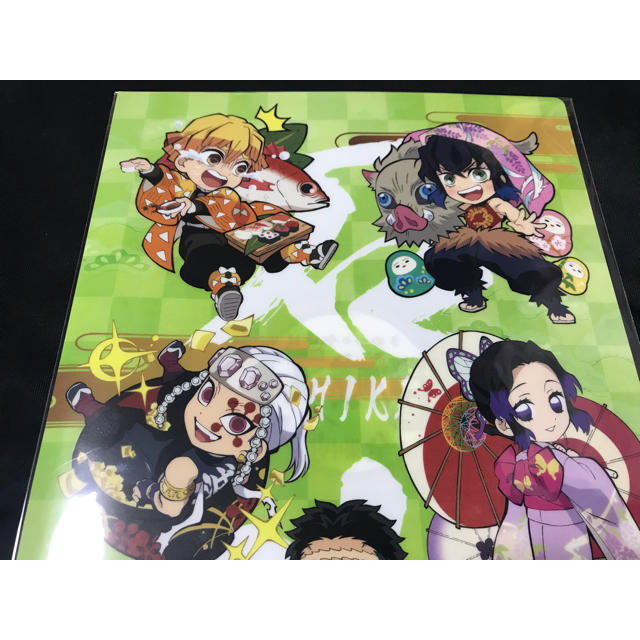 鬼滅の刃全集中展　石川限定クリアファイル エンタメ/ホビーのアニメグッズ(クリアファイル)の商品写真