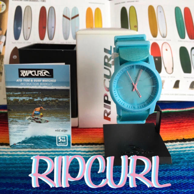 RIPCURLリップカール　US限定デザイン　ダイバーウォッチ　腕時計　ベルト付