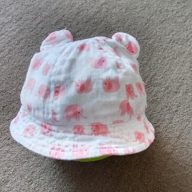 西松屋(ニシマツヤ)の赤ちゃん帽子 キッズ/ベビー/マタニティのこども用ファッション小物(帽子)の商品写真