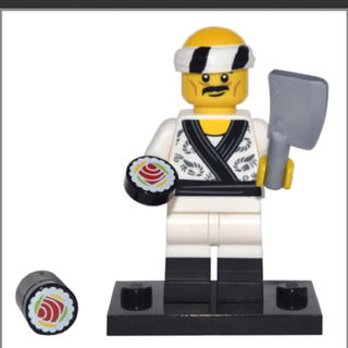 レゴ(Lego)の寿司　レゴ  ミニフィグ  寿司職人　ニンジャゴー　ムービー(積み木/ブロック)