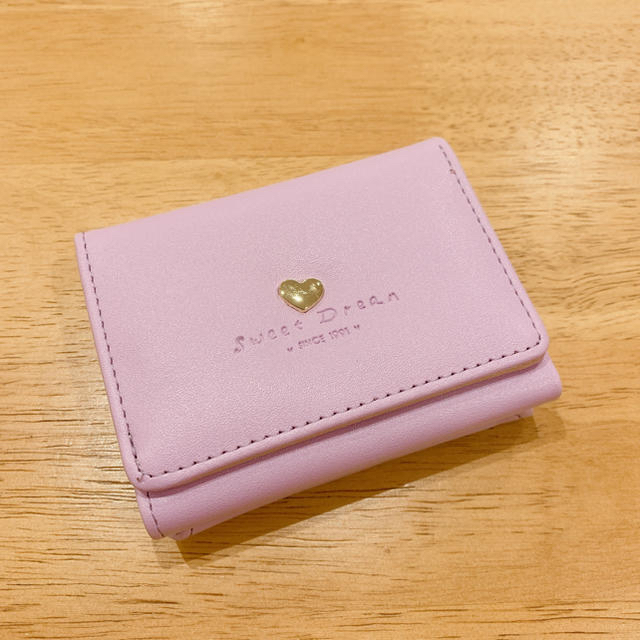新品未使用◼︎がま口　ミニ財布　ピンク×紫 レディースのファッション小物(財布)の商品写真