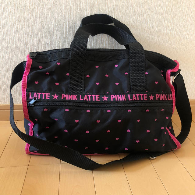 PINK-latte(ピンクラテ)のピンクラテ　ボストン キッズ/ベビー/マタニティのこども用バッグ(その他)の商品写真