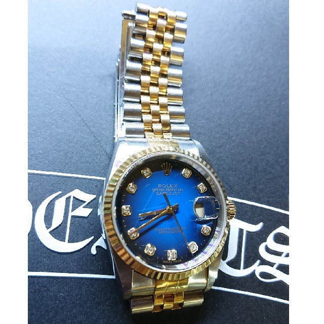ROLEX◇デイトジャスト◇Pダイヤ メンズ