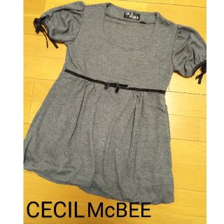 セシルマクビー(CECIL McBEE)のセシルマクビー Mサイズ チュニック グレー(チュニック)